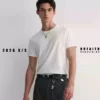 NOFAITH正肩小领口修身螺纹小袖口t恤男夏季凉感健身Slimfit短袖