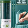得力铅笔小学生专用安全无毒刻字一年级2b铅笔考试专用涂卡笔答题卡儿童写字专用hb学习二年级幼儿园学习用品
