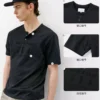 714street美式复古半开领花纱T恤男2026夏季重磅休闲文字印花短袖